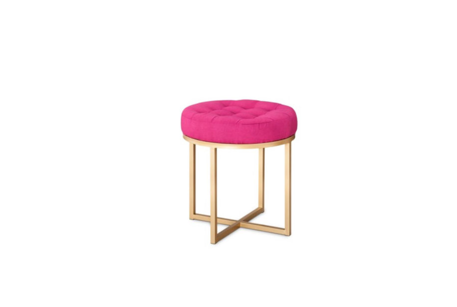 Fuzzy deals pink stool